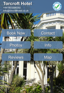 Mobile Hotel Website