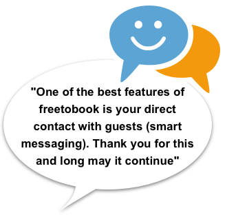 Guest messaging for hotels, guest houses, B&Bs and cottages