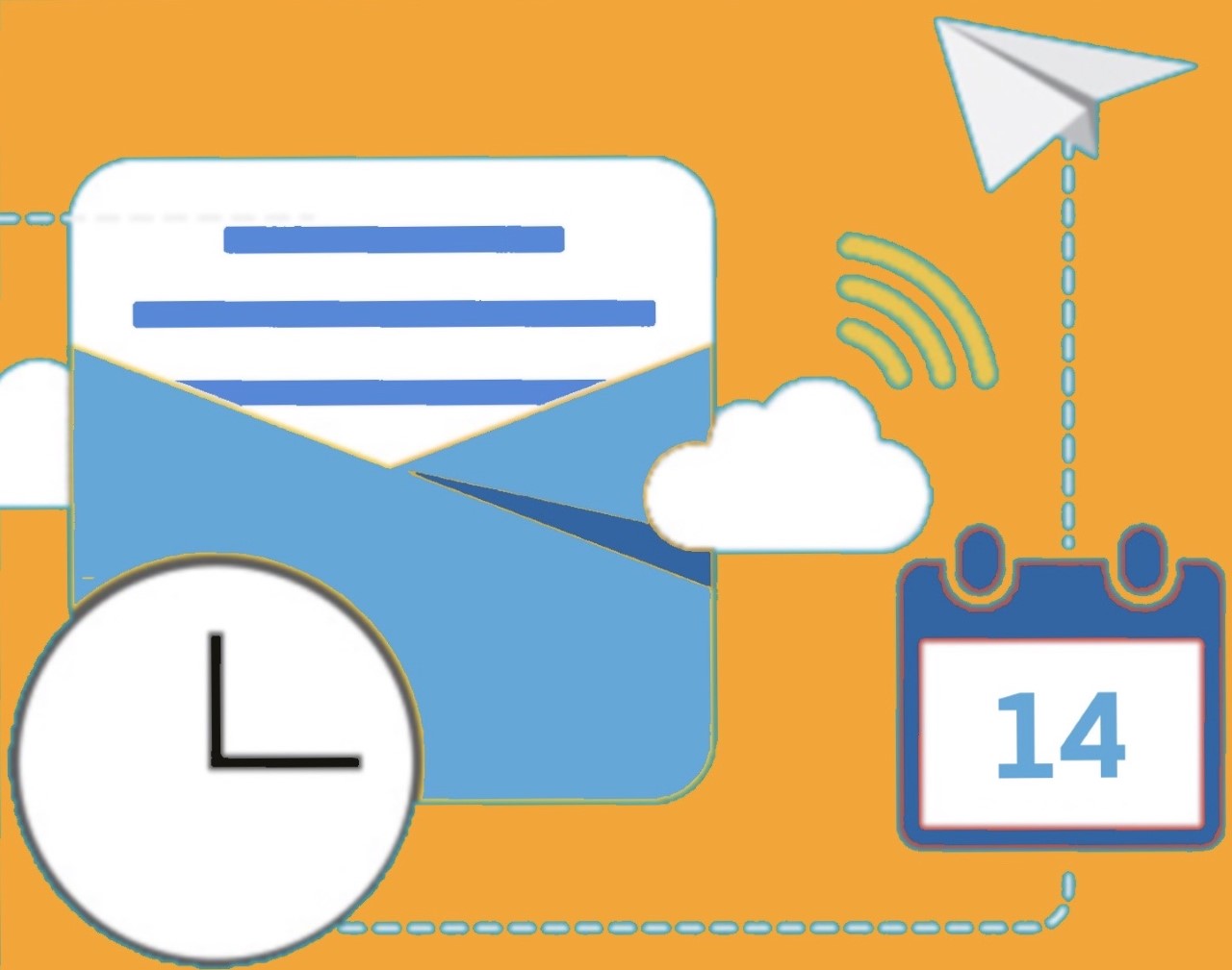 schedule guest messages