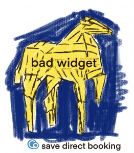 yellow trojan horse bad widget