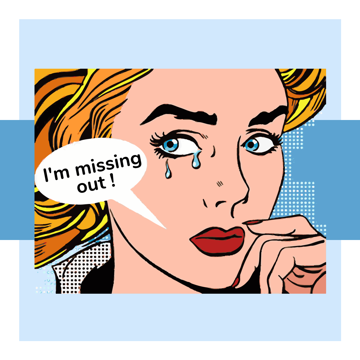 freetobook pop art image missing out